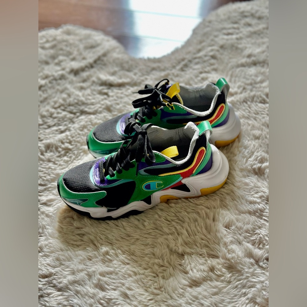 WOMEN'S HYPER C SWIFT SHOES, GREEN/BLACK/MULTI